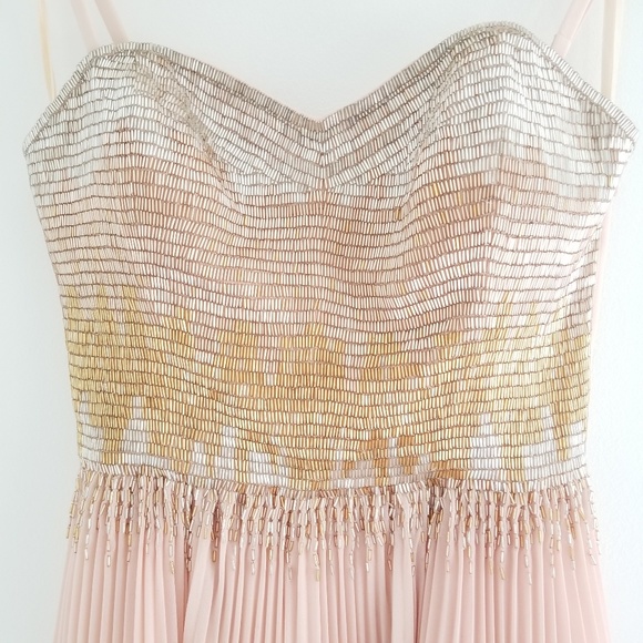 Ted Baker Pink beaded dress - Picture 5 of 8